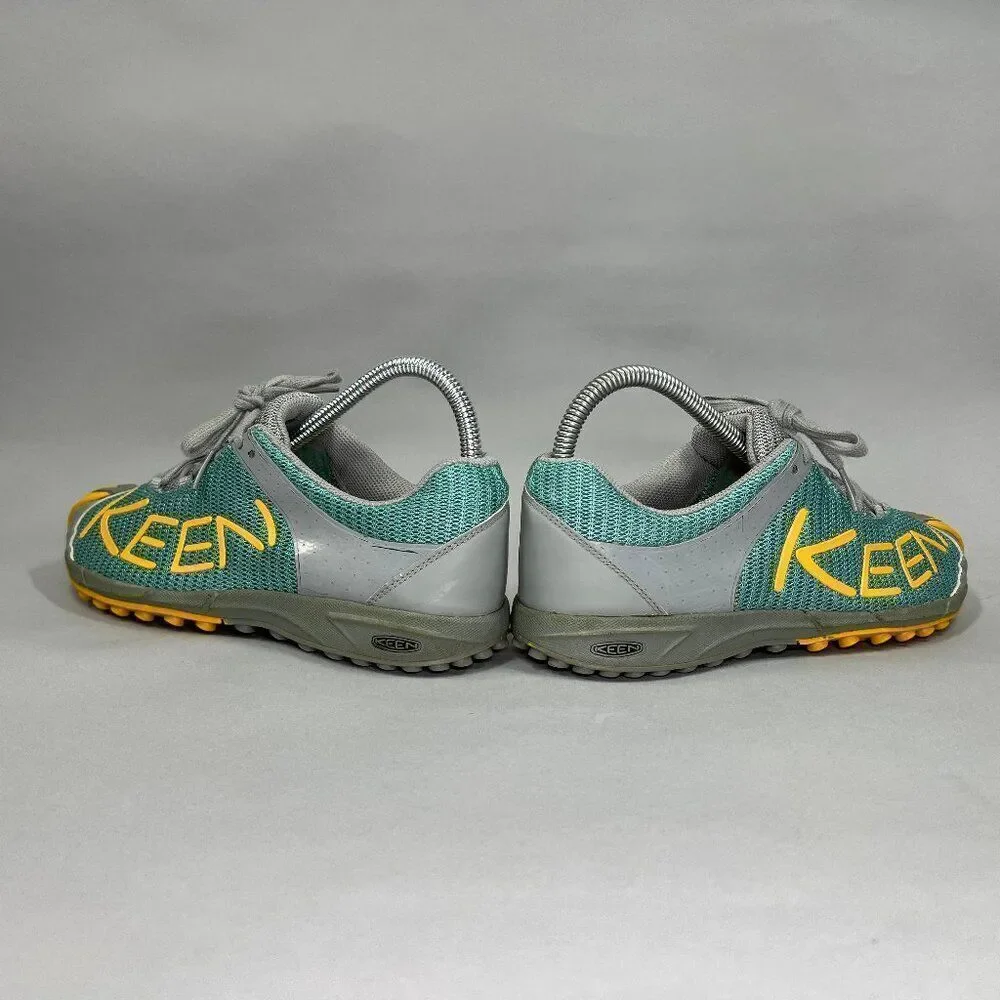 Keen Women's Size 7 Gray & Turquoise Trail Hiking Shoes‎